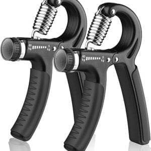 AIXPI Hand Grip, Ejercitador de Manos Ajustable de 5-60kg, Fortalecedores de Mano para Entrenar el Agarre, la Fuerza de Los Dedos, la Muñeca, el Antebrazos