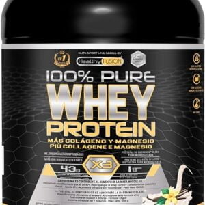 Healthy Fusion Whey Protein | Proteína whey pura con Colágeno + Magnesio