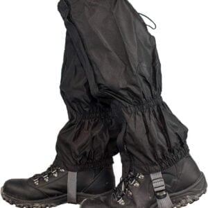TRIXES Polainas de Senderismo, 1 Par, Polainas Impermeables para Caminar al Aire Libre, Accesorios de Senderismo/Caminar/Ciclismo, Polainas para Hombres y Mujeres, Ropa de Senderismo al Aire Libre
