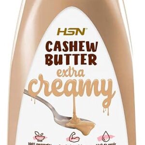HSN Crema de Anacardo Extra Cremosa | 450 g Textura Fluida con Dosificador Fácil de Servir | 100% Natural Vegano | Libre de GMO | No Aceite de Palma, No Azucares ni Sal Añadidos