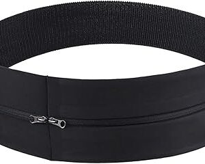 Riñonera Running Hombre y Mujer Riñonera Deportiva Cinturón movil Running Belt Reflectante Cinturón de Correr Bolso Cintura para Móvil Phone para Fitness Deportes Bicicleta Viajar Gimnasio