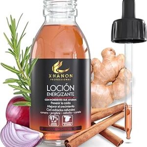 Aceite con Romero para el Crecimiento del Cabello - Fórmula 97% de Origen Natural - Con extractos Vegetales - Loción energizante - Romero Canela Jengibre Cebolla