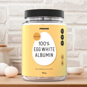 100% Clara de huevo - Albúmina 900 g